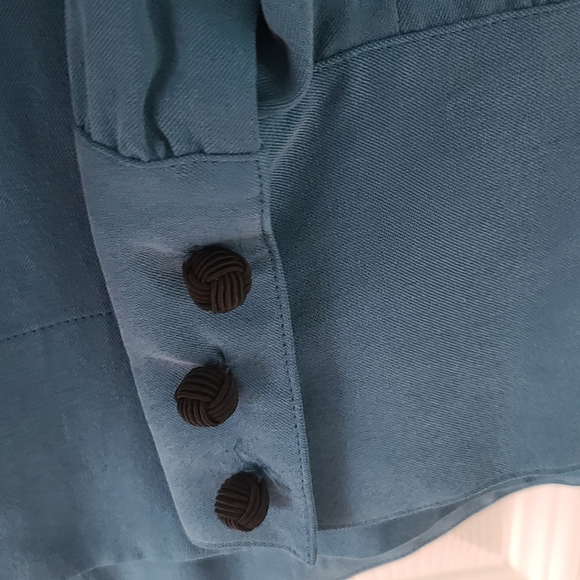 SALE!! Soft Surroundings Mandarin Collar Top - Picture 7 of 7